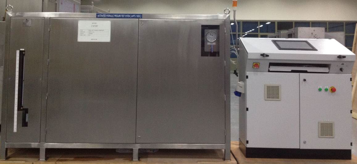 Automated pressure test system for casing and tubing